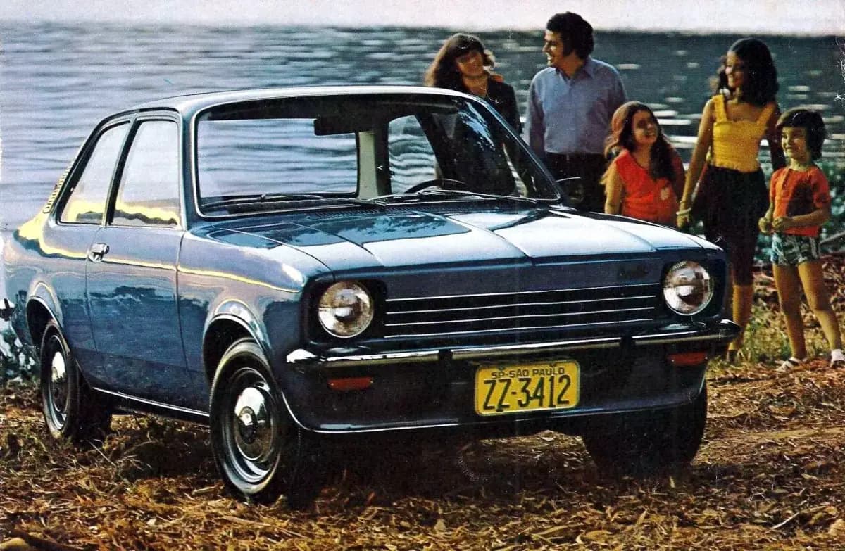 Chevrolet Chevette (1973): o carro mundial da GM estreou no Brasil, meses antes da Europa