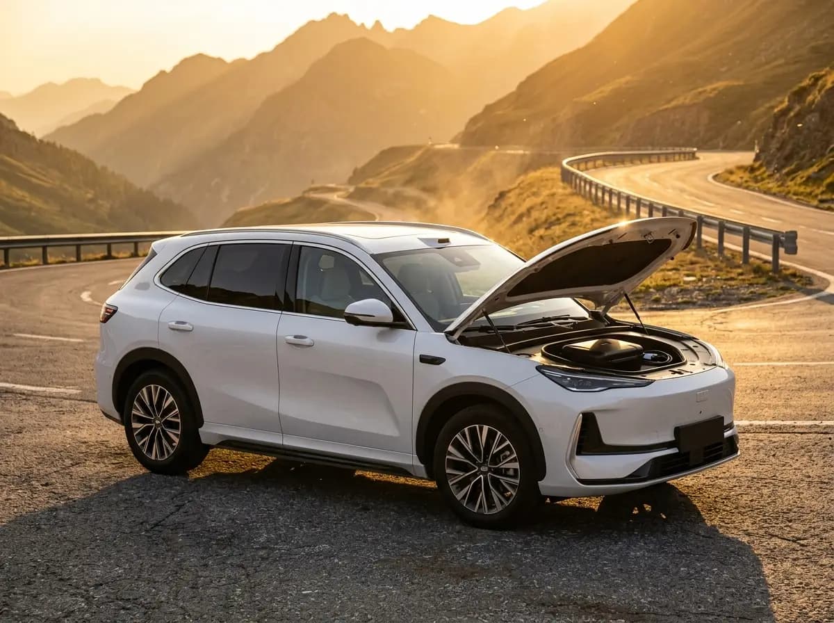 Geely EX5 2027 abandona a tração dianteira, vai a 333 cv e estreia na China nesta quarta