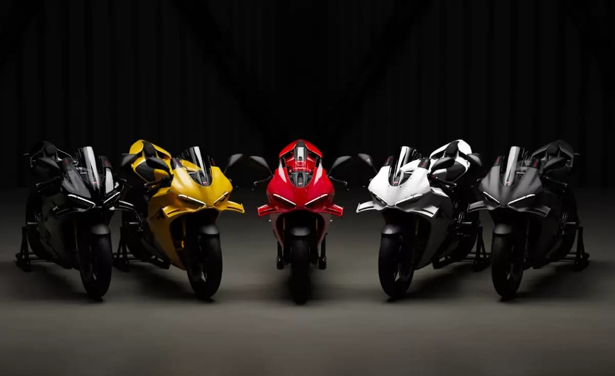 Ducati Panigale V4 2027: 218 cv, quadro 12% menos rígido e um freio-motor que lê a carga do pneu traseiro